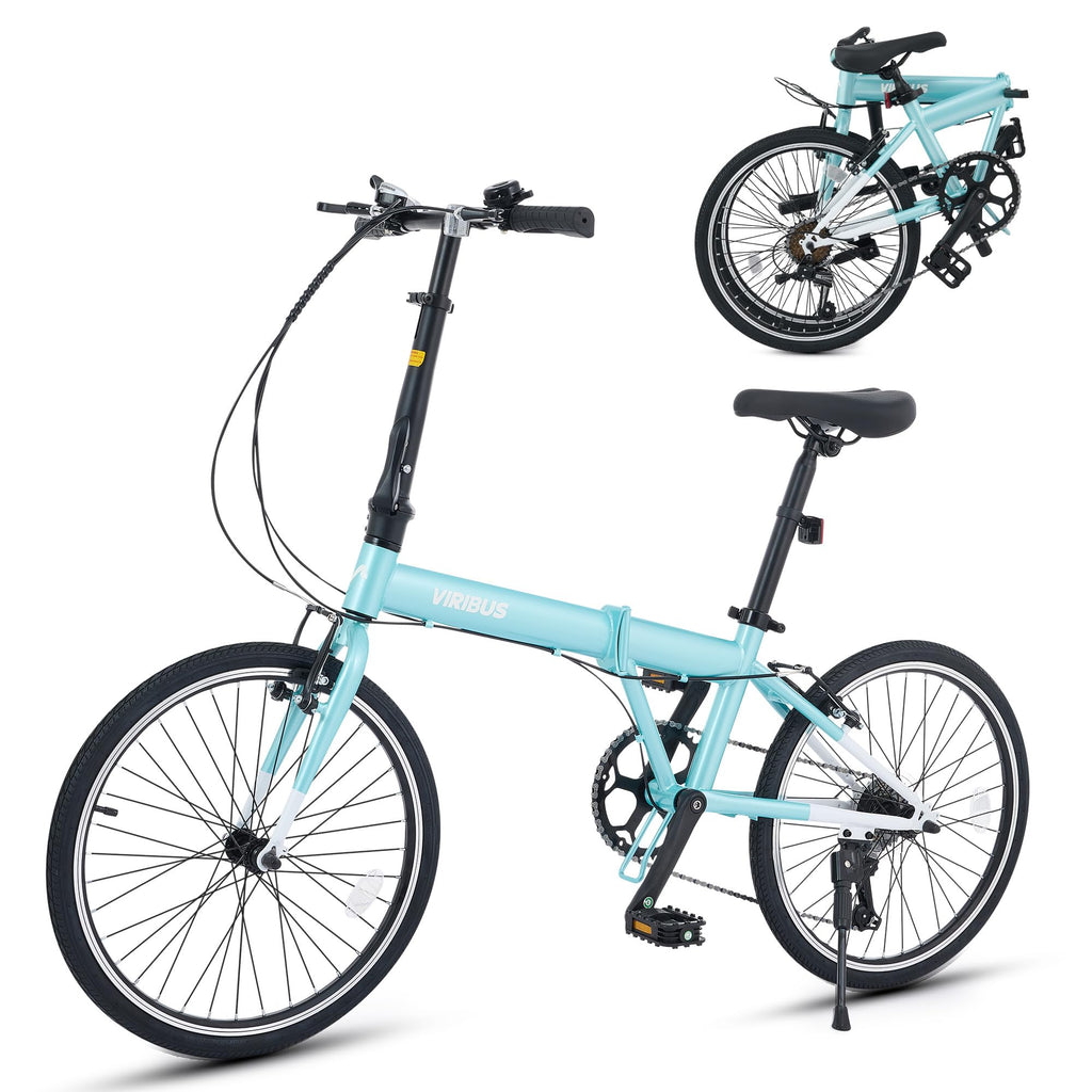 20" Folding Bike – 7-Speed, Lightweight Commuter