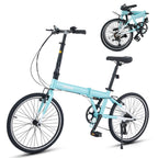 20" Folding Bike – 7-Speed, Lightweight Commuter