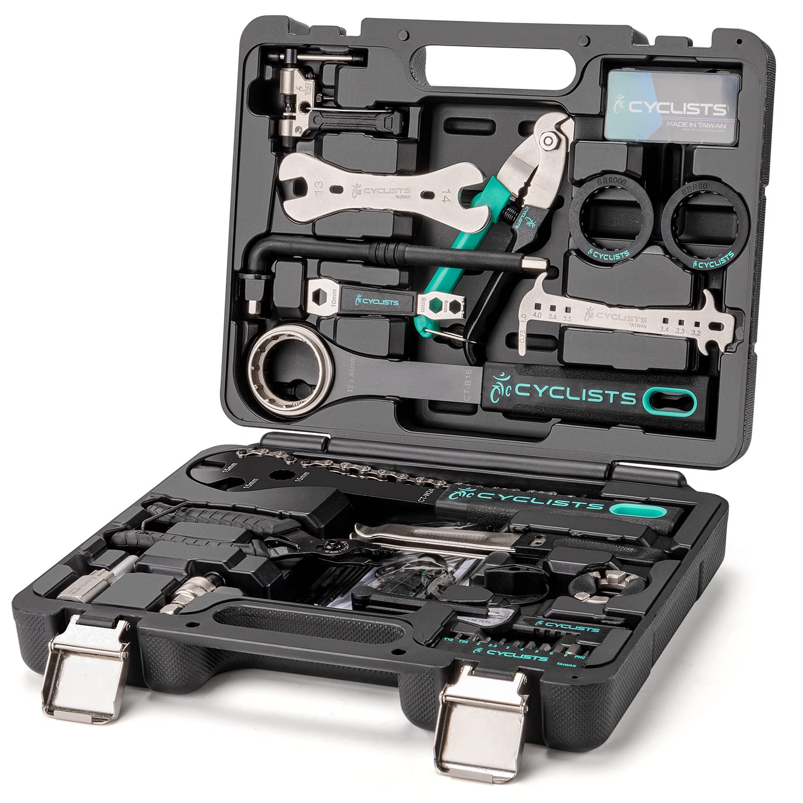 27-Piece Bike Tool Kit – Bicycle Repair Set with Case
