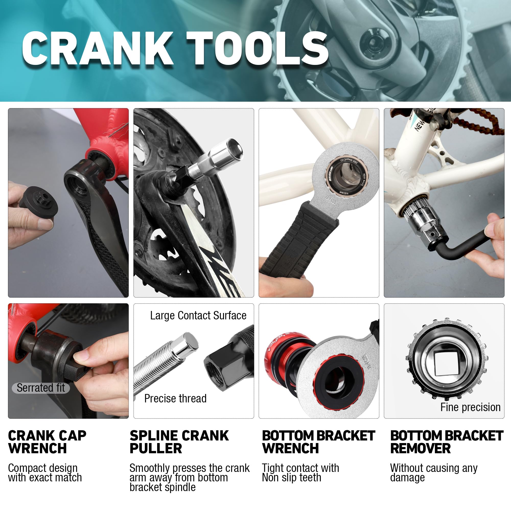 41-Piece Bike Repair Tool Kit – Complete Bicycle Maintenance Set