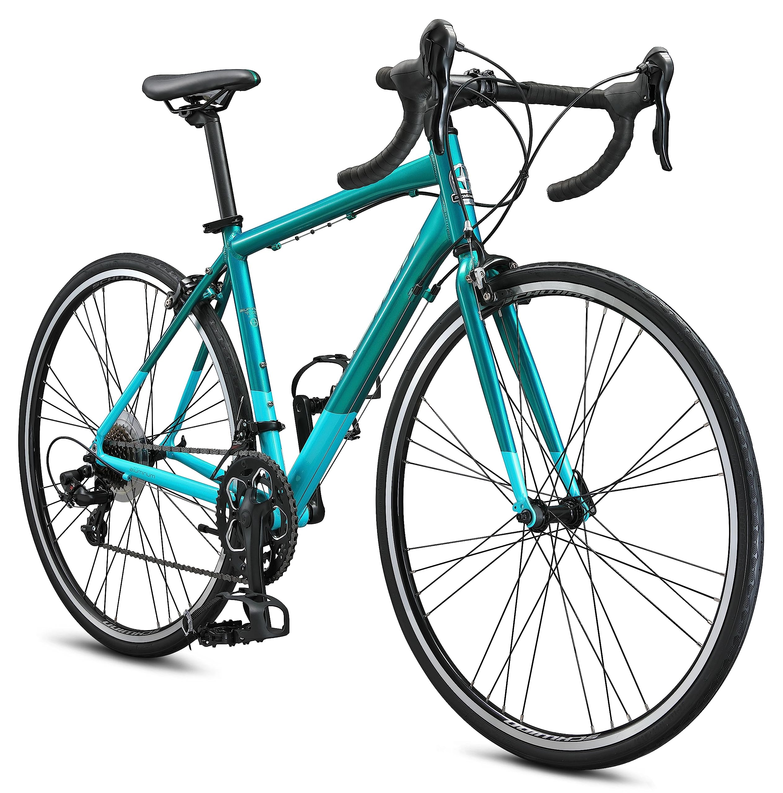 700C Road Bike – 16-Speed, Aluminum Frame, Disc Brakes