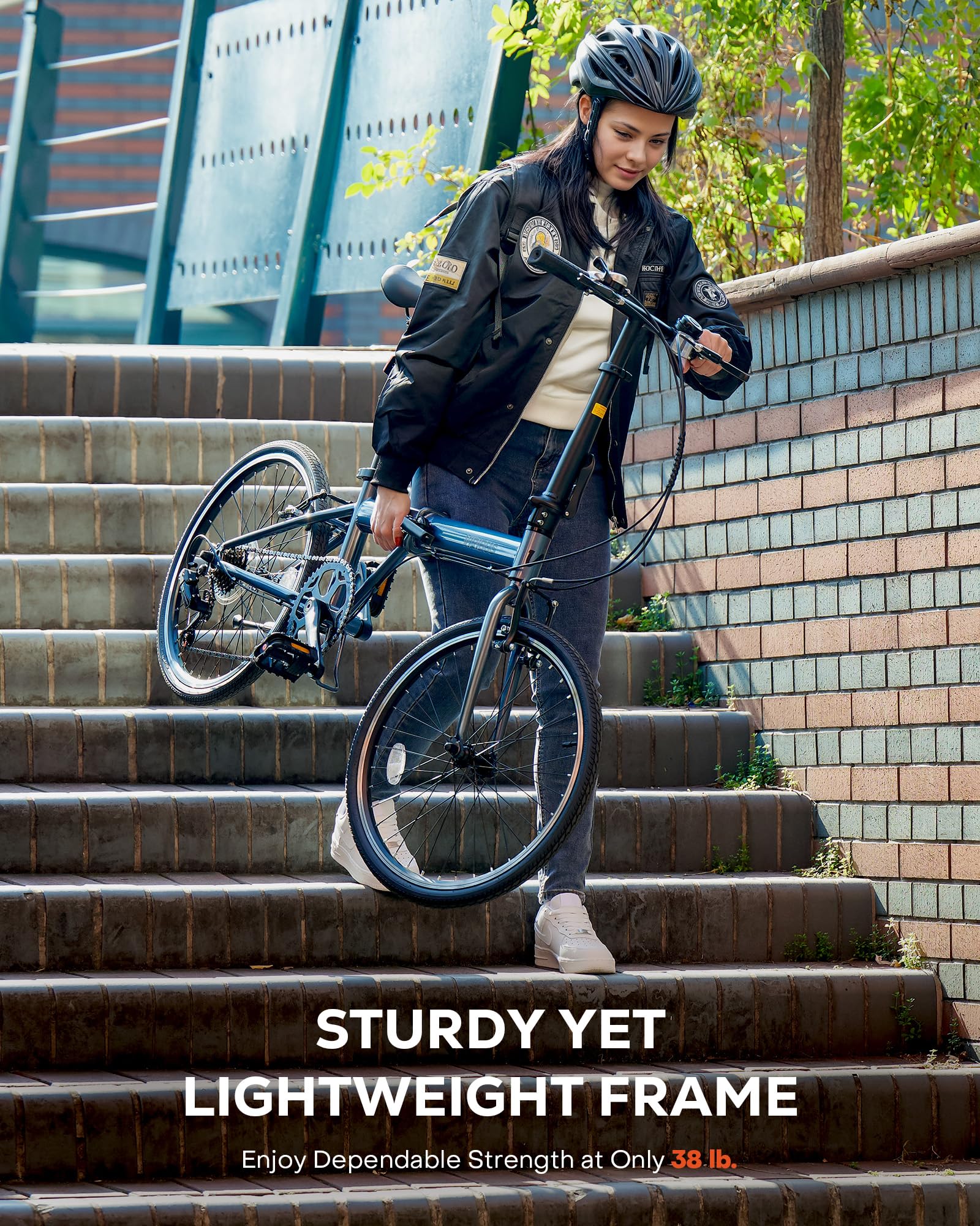 20" Folding Bike – 7-Speed, Lightweight Commuter